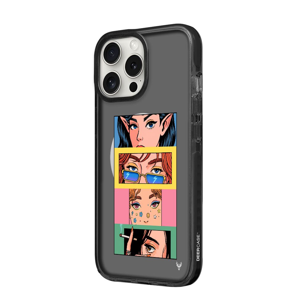 MagsafeliArtycaseCoolBlack