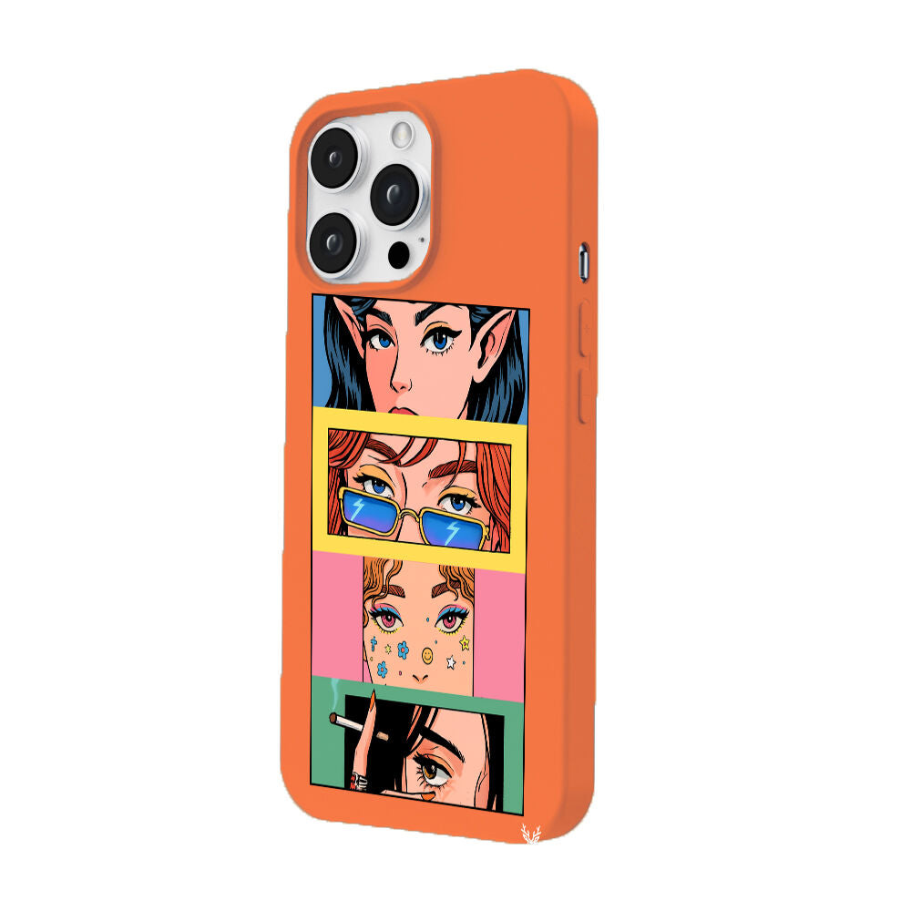 RenkliSilikonTuruncu