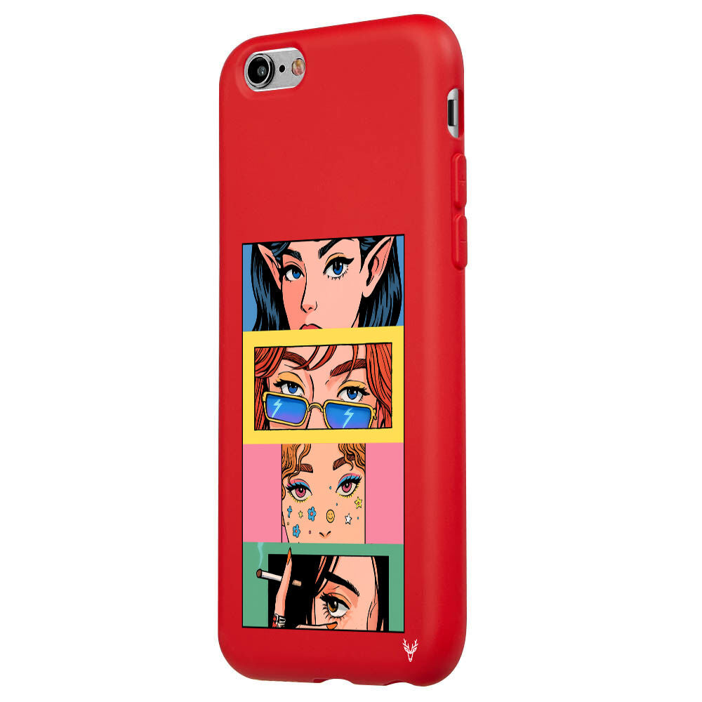 RenkliSilikonKırmızı