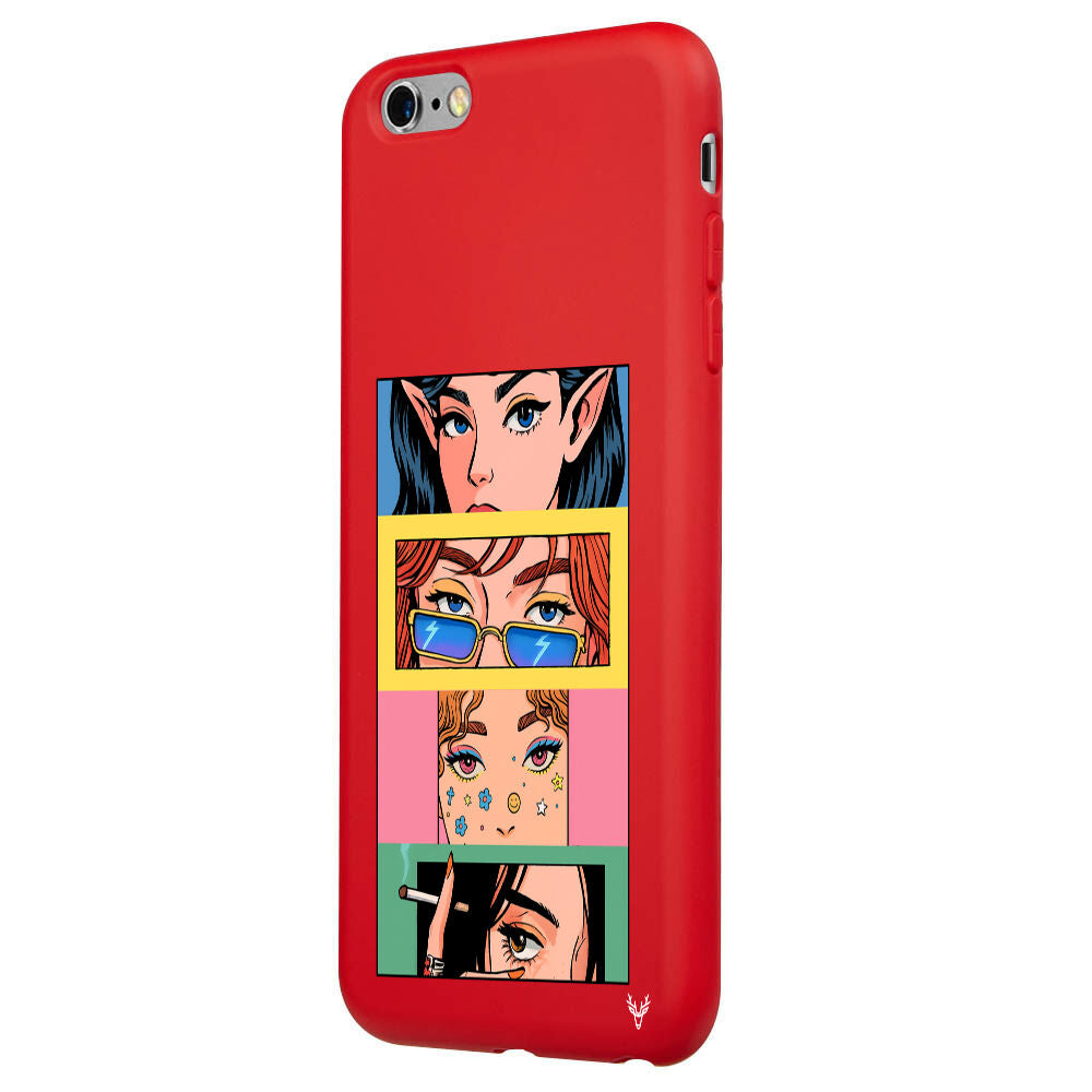 RenkliSilikonKırmızı