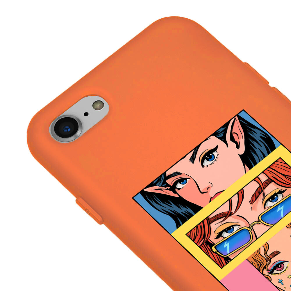 RenkliSilikonTuruncu