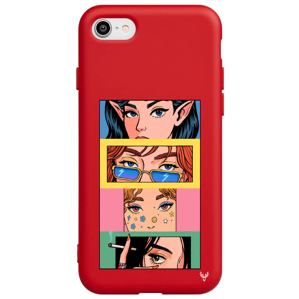 RenkliSilikonKırmızı