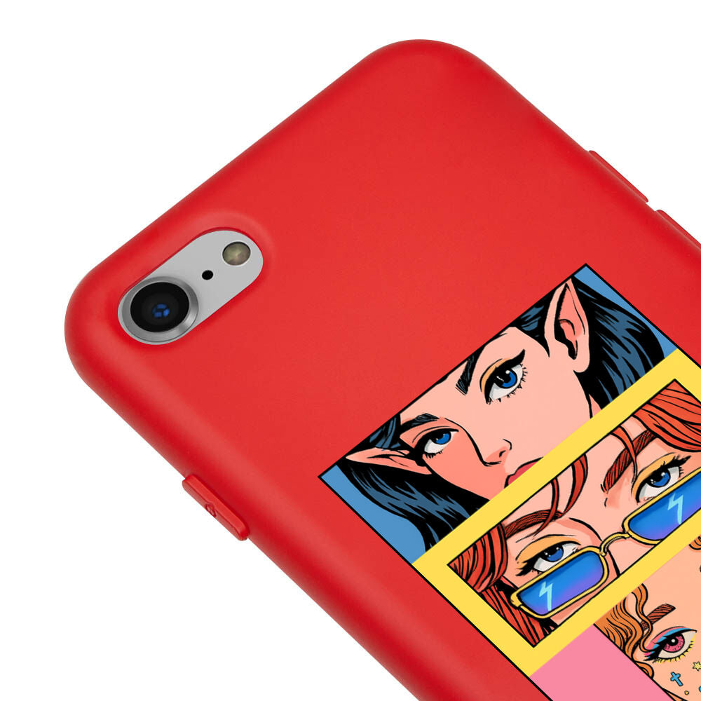 RenkliSilikonKırmızı