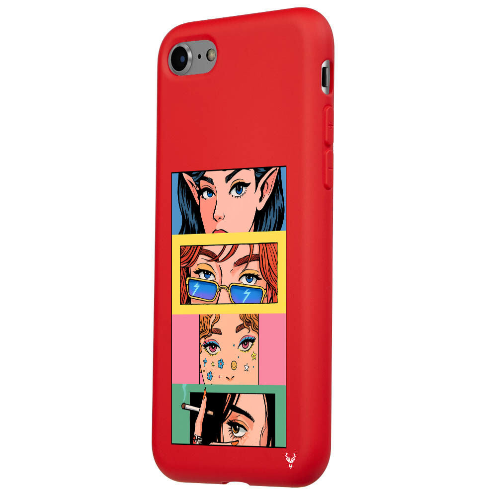 RenkliSilikonKırmızı