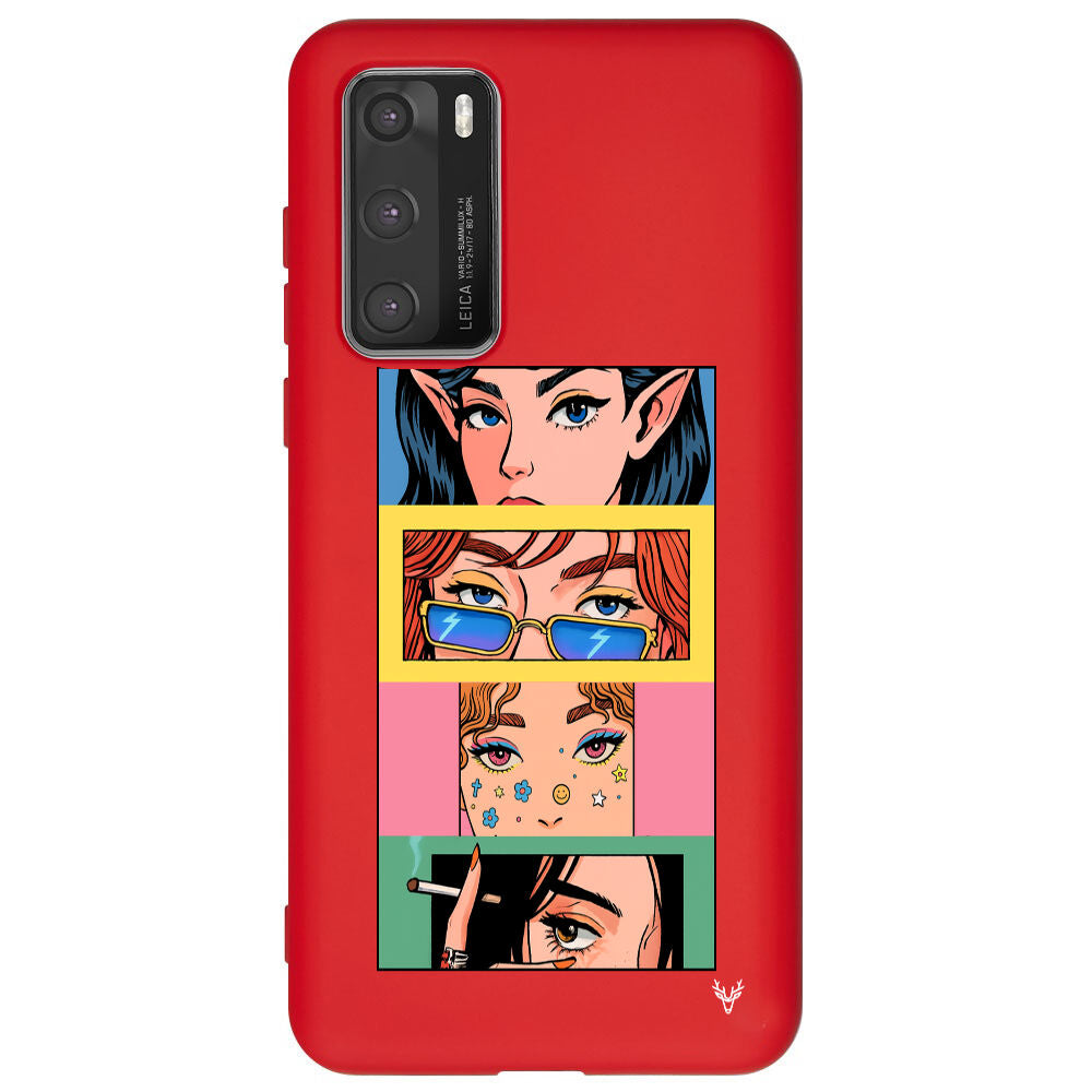 RenkliSilikonKırmızı