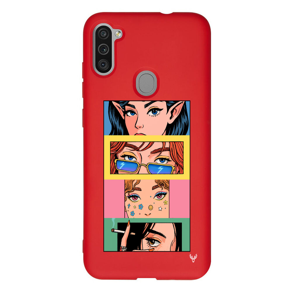 RenkliSilikonKırmızı