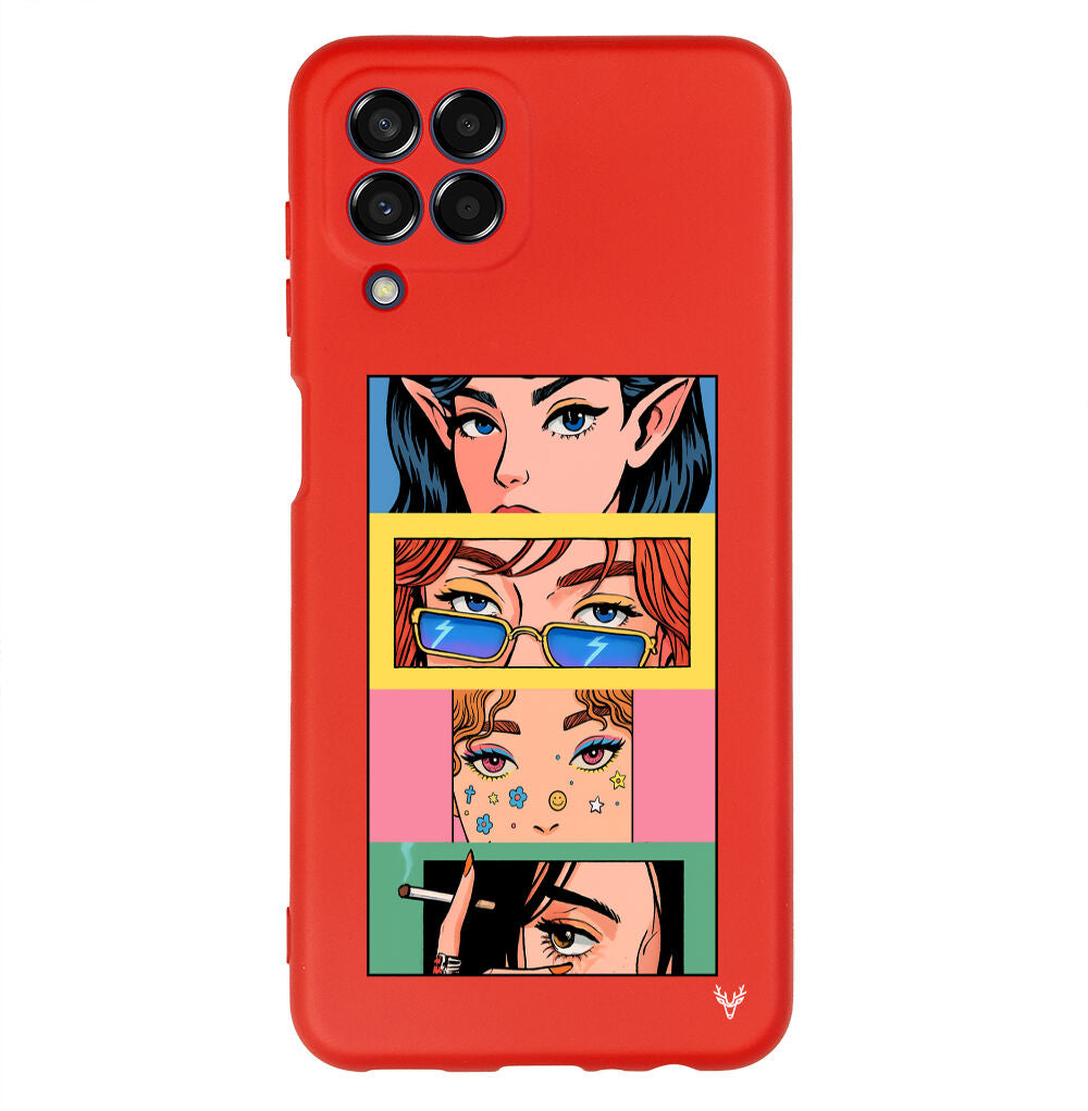 RenkliSilikonKırmızı