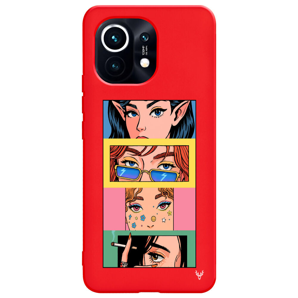 RenkliSilikonKırmızı