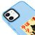 iPhone 12 Mini Black Cat Smile Telefon Kılıfı - Artycase - Azure