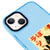 iPhone 13 Black Cat Smile Telefon Kılıfı - Artycase - Azure