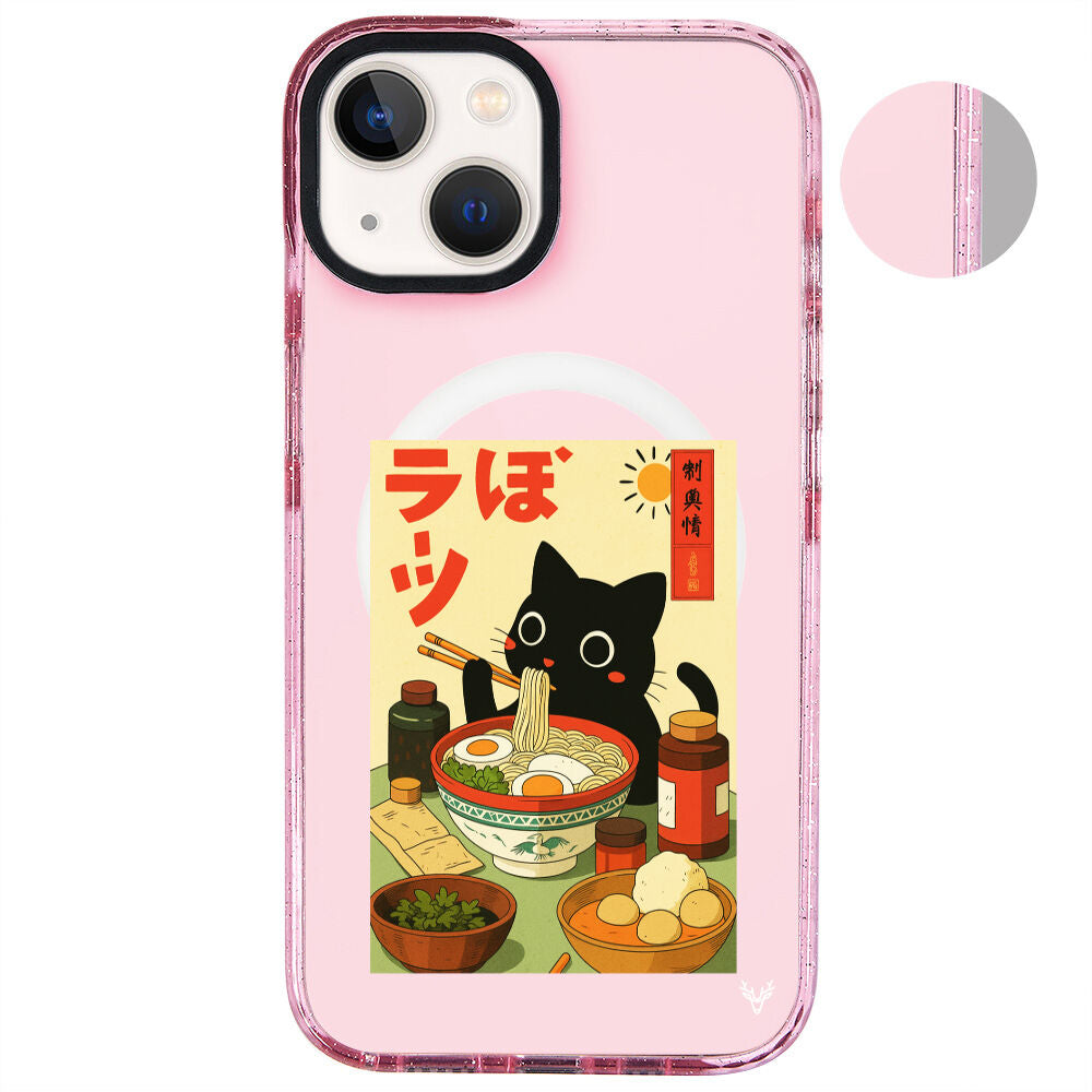 MagsafeliArtycaseSimliPembe