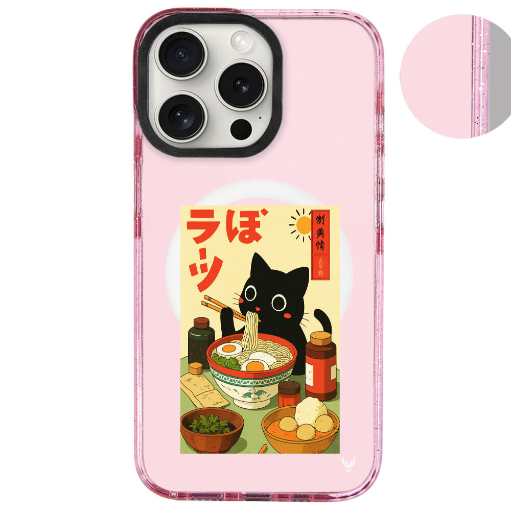 MagsafeliArtycaseSimliPembe