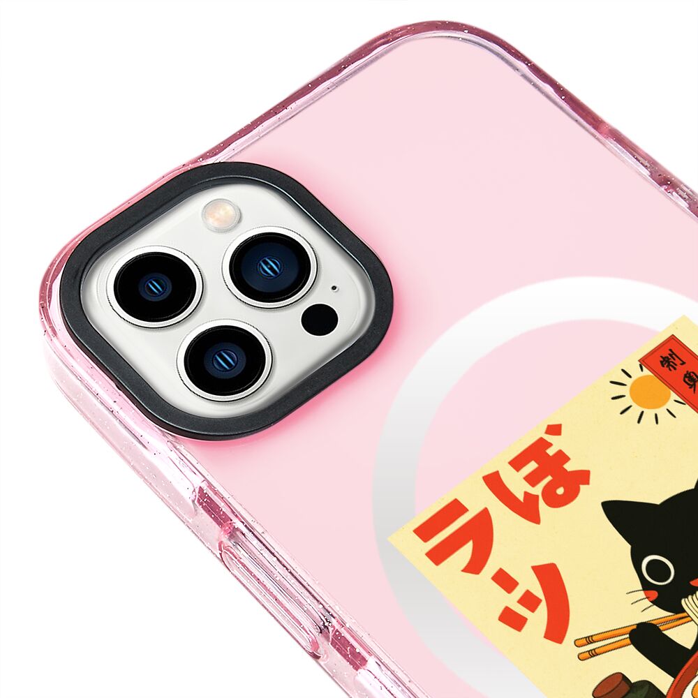 MagsafeliArtycaseSimliPembe