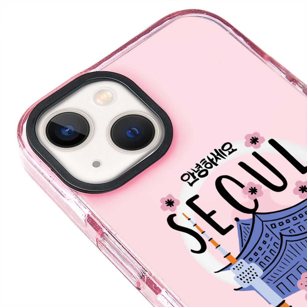 MagsafeliArtycaseSimliPembe