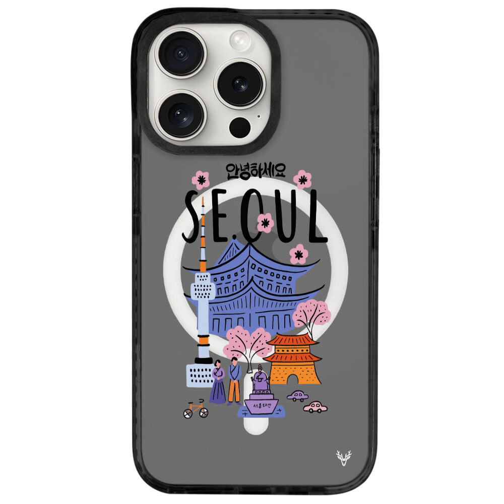 MagsafeliArtycaseCoolBlack