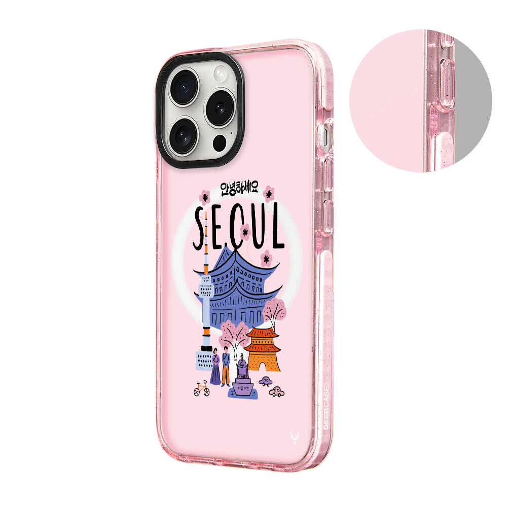 MagsafeliArtycaseSimliPembe