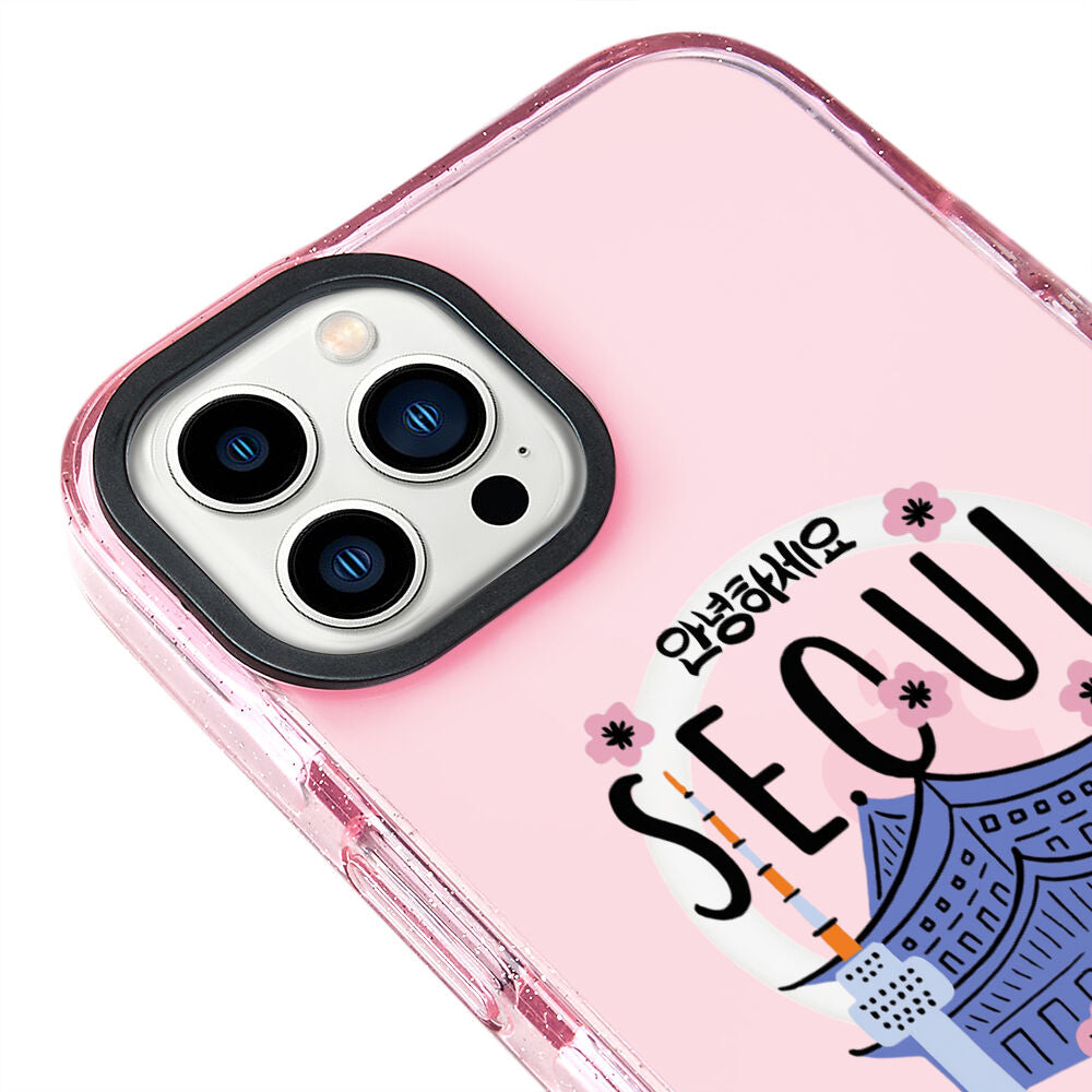 MagsafeliArtycaseSimliPembe