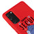 Samsung S20 FE Seoul Telefon Kılıfı - Renkli Silikon - Kırmızı