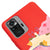 Samsung Note 10 Pro Cat Sleeping Telefon Kılıfı - Renkli Silikon - Kırmızı