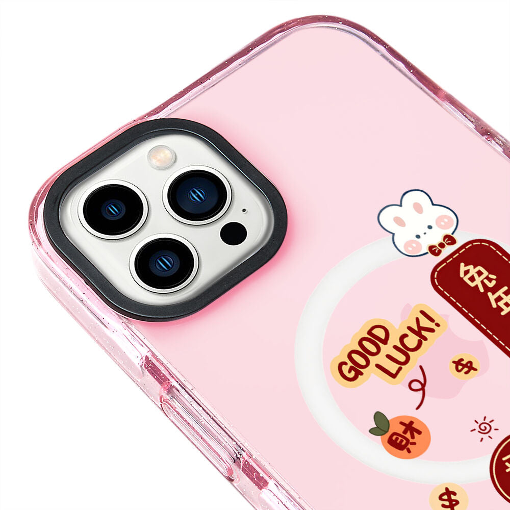 MagsafeliArtycaseSimliPembe