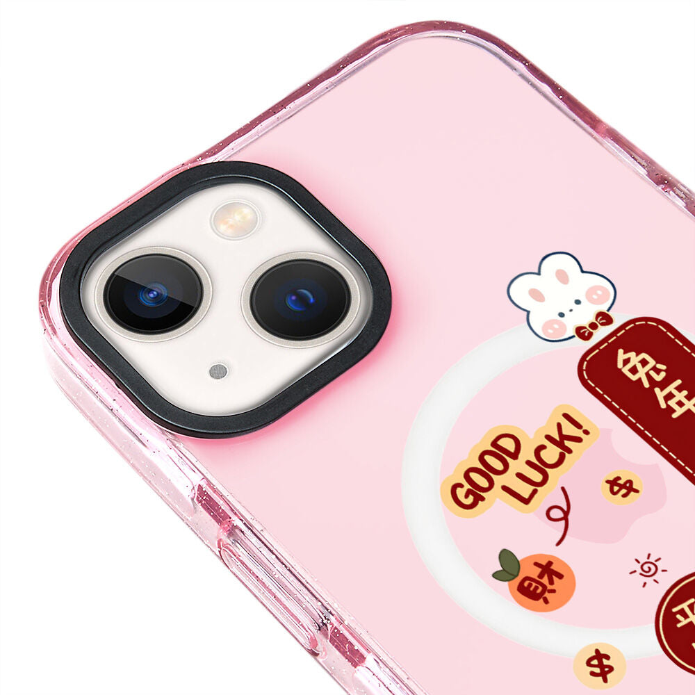 MagsafeliArtycaseSimliPembe