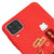 Samsung A12 Good Luck Money Telefon Kılıfı - Renkli Silikon - Kırmızı