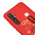 Xiaomi Mi Note 10 Lite Good Luck Money Telefon Kılıfı - Renkli Silikon - Kırmızı