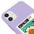 iPhone 11 Kimchi Telefon Kılıfı - Renkli Silikon - Lila