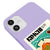 iPhone 12 Mini Kimchi Telefon Kılıfı - Renkli Silikon - Lila