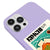 iPhone 12 Pro Kimchi Telefon Kılıfı - Renkli Silikon - Lila