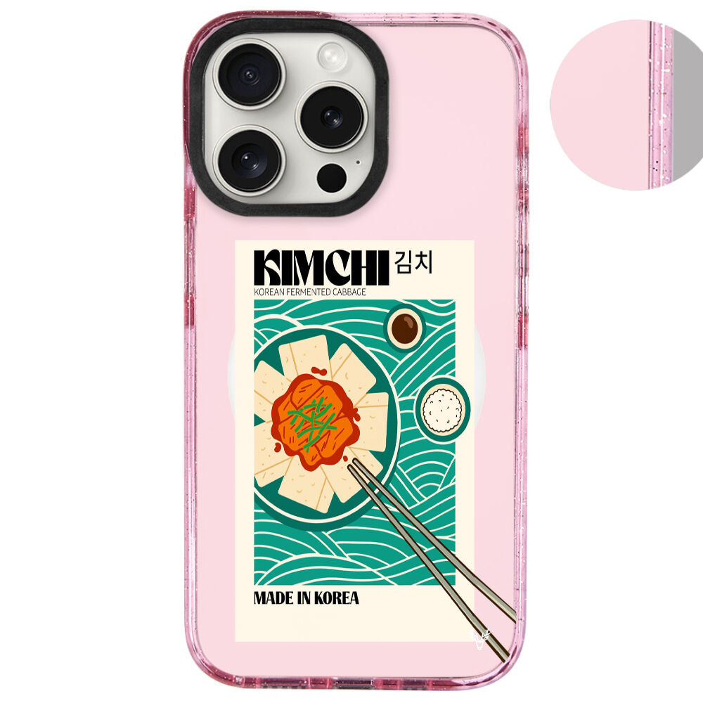 MagsafeliArtycaseSimliPembe