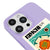 iPhone 13 Pro Kimchi Telefon Kılıfı - Renkli Silikon - Lila