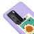 Huawei P40 Kimchi Telefon Kılıfı - Renkli Silikon - Lila