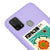 Samsung M31 Kimchi Telefon Kılıfı - Renkli Silikon - Lila