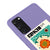 Samsung S20 Kimchi Telefon Kılıfı - Renkli Silikon - Lila