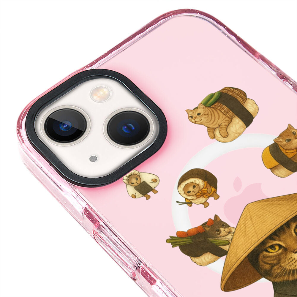 MagsafeliArtycaseSimliPembe