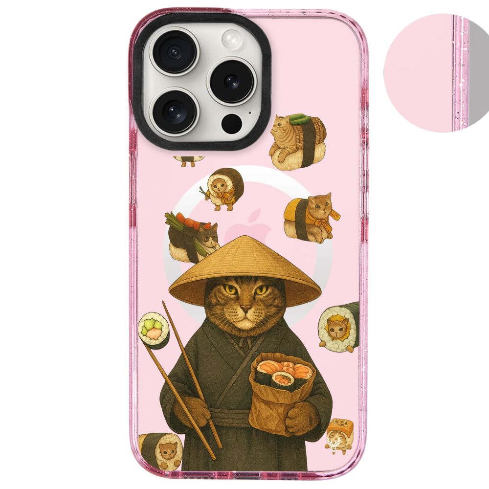 MagsafeliArtycaseSimliPembe