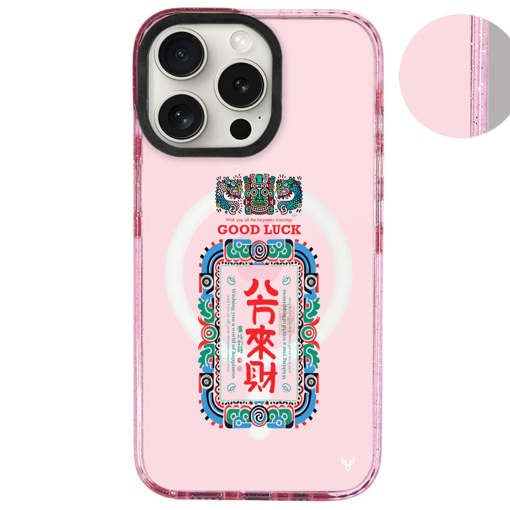 MagsafeliArtycaseSimliPembe