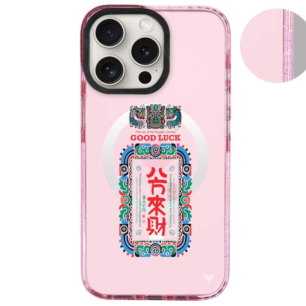 MagsafeliArtycaseSimliPembe