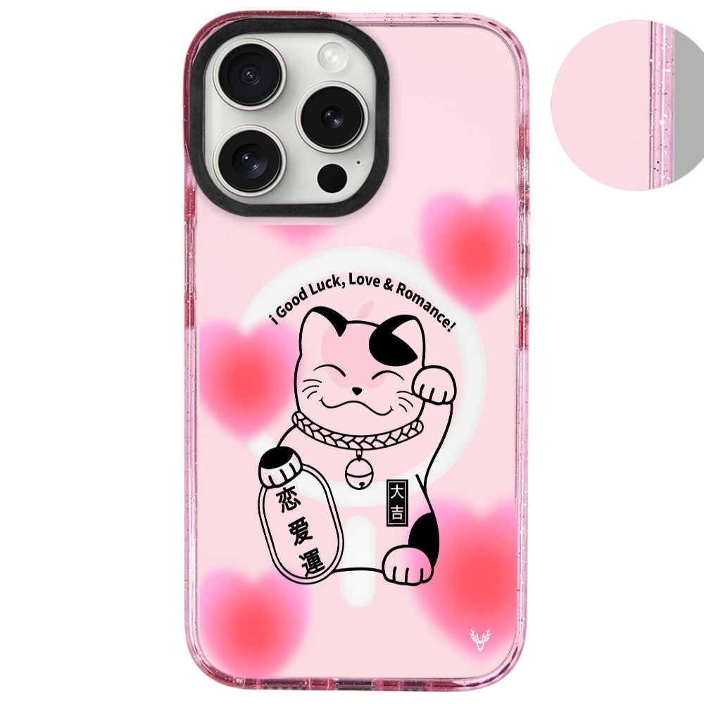 MagsafeliArtycaseSimliPembe