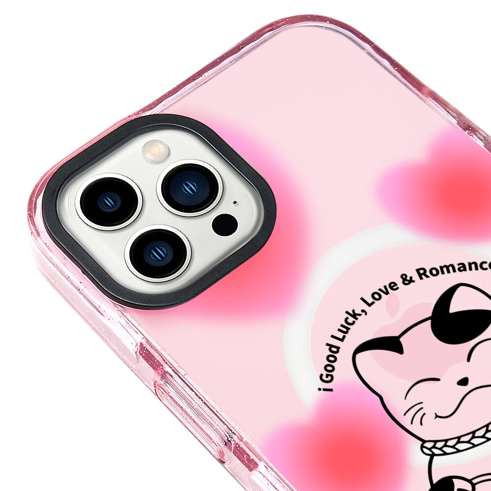 MagsafeliArtycaseSimliPembe