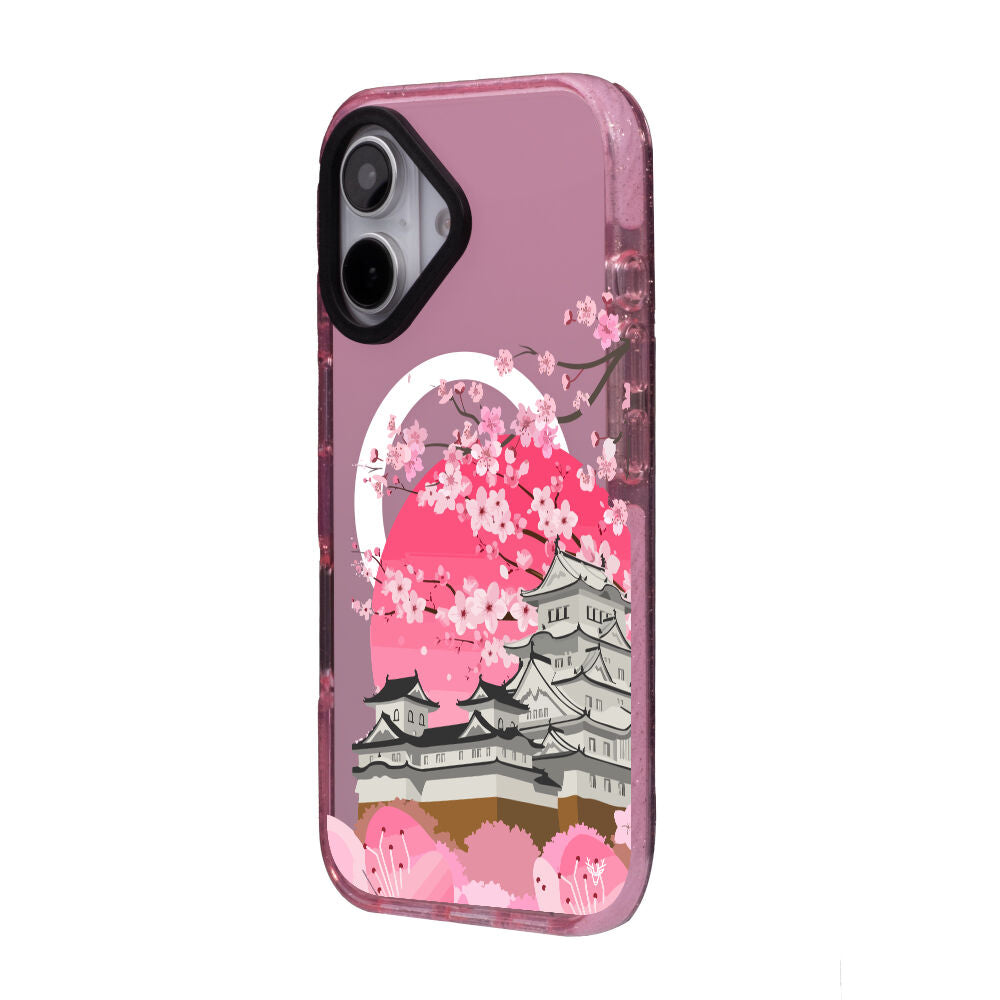 MagsafeliArtycaseSimliPembe