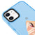 iPhone 12 Mini Slant Eyes Telefon Kılıfı - Artycase - Azure