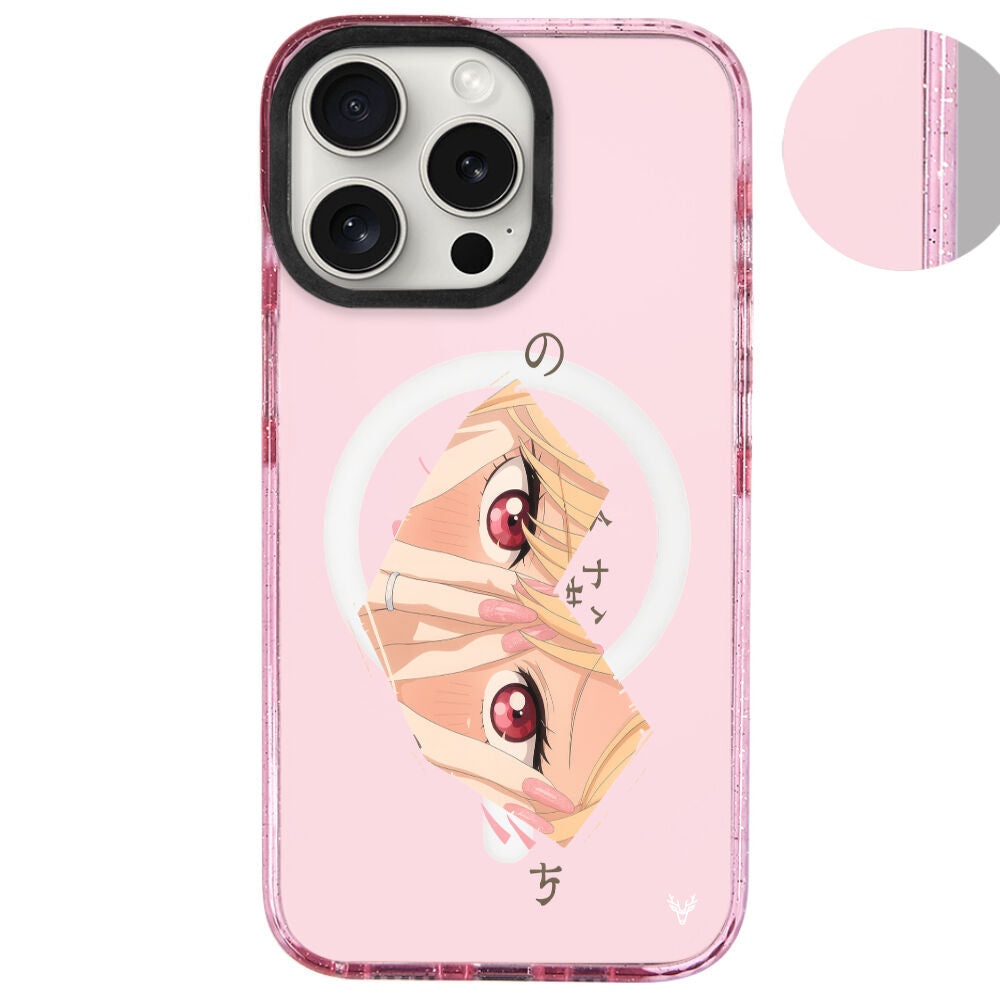 MagsafeliArtycaseSimliPembe