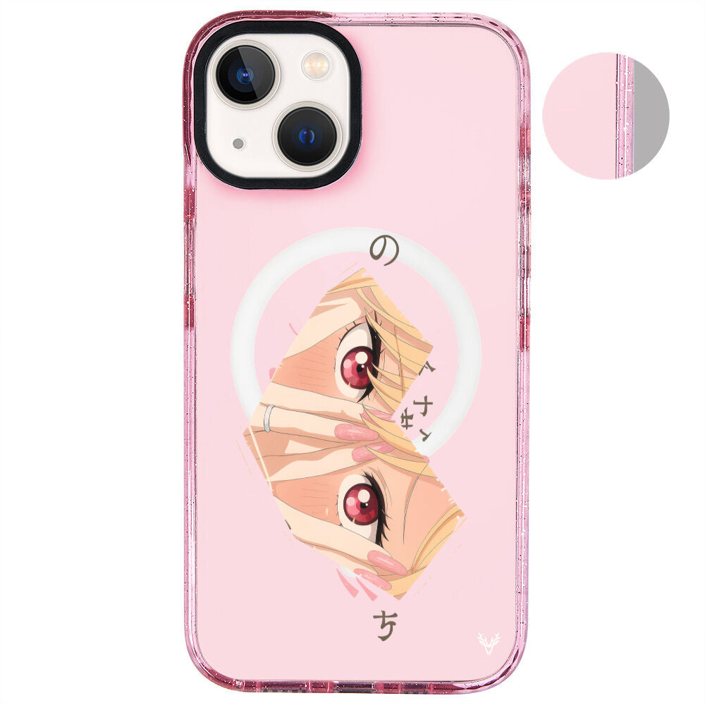 MagsafeliArtycaseSimliPembe