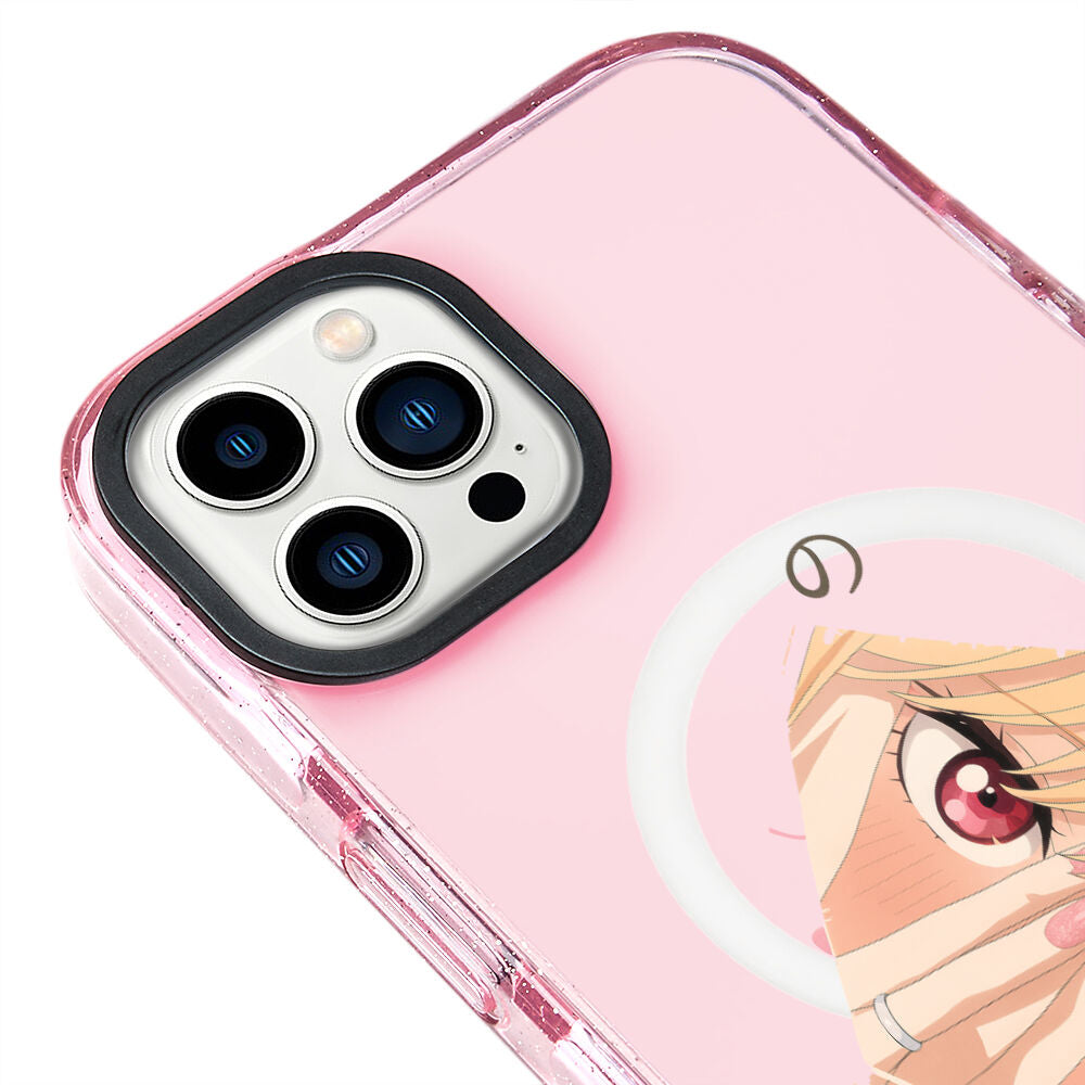 MagsafeliArtycaseSimliPembe