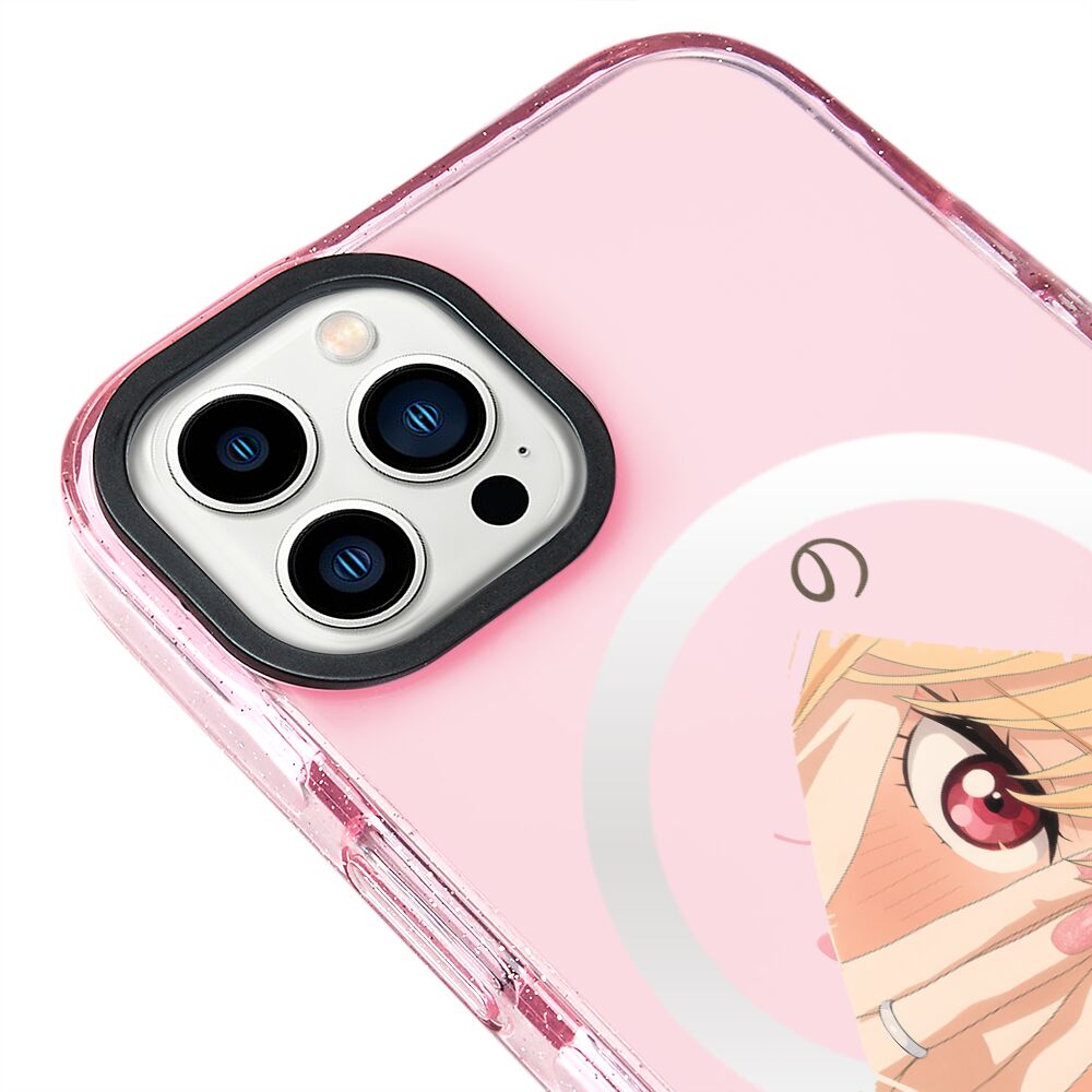 MagsafeliArtycaseSimliPembe