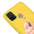 Samsung M31 Slant Eyes Telefon Kılıfı - Renkli Silikon - Sarı