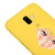 Samsung J6 Plus Slant Eyes Telefon Kılıfı - Renkli Silikon - Sarı