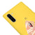 Samsung Note 10 Slant Eyes Telefon Kılıfı - Renkli Silikon - Sarı